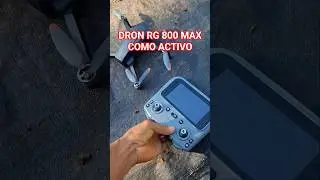 #DRON RG 800 MAXcomo acti#parati#paratodoelmundo#DRONES MODERNOS#DRONES DE TEMU#COMO# queago#es#ve.