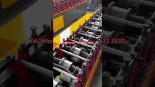 Roller shutter door strips roll forming machine / Maquina Polidora Para Cortinas Metalicas Americana