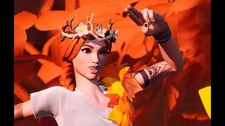 😍 ORANGE JUSTICE by Fortnite The Autumn Queen Skin 🥰