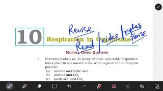 Class 7th science ncert exemplar chapter 10th | Respiration in organisms @edutropism