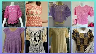 Most Beautiful & Stylish Crochet Tunic Top//Blouses shirt Designs Ideas #2025