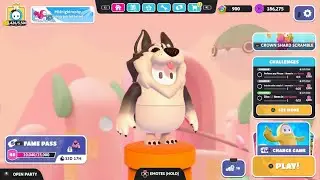 Fall Guys i grab the tail as the last second and got the victory