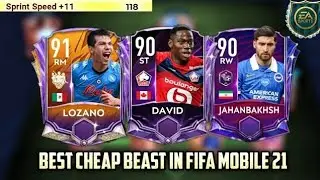 Best Player Under 1 Million | Best Cheap Squad Upgrade | FIFA Mobile 21 | The Bhavsar Gaming