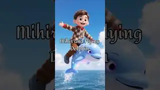 Mihir and Flying Dolphin #ocean, #dolphin, #beach, #dreams, #shorts, #shortvideo, #shortsfeed,