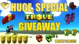 HUGE AND SPECIAL TROVE GIVEAWAY (Closed) - Trove mounts, wings, codes giveaway 2016