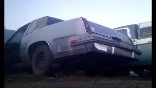 1984 Oldsmobile cutlass cold start and brutal revving with some pedal view action