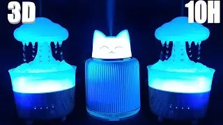 ☁️ Звуки дождя для сна 💤 | ASMR с увлажнителем воздуха для снятия стресса и тревоги
