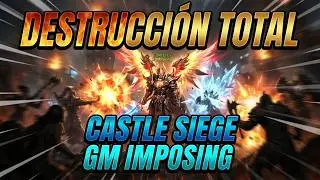 ⚔️CASTLE SIEGE ⚔️-👑GM IMPOSING👑 - Mu Online Season 20 Part 1 - 3⚔️