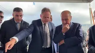 Aree industriali, sopralluogo ai cantieri di Carini. Schifani: &laquo;Uso esemplare delle risorse Fsc&raquo;