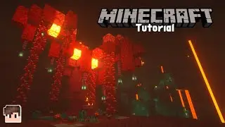 Minecraft Tutorial: How to Make Custom Nether Trees!
