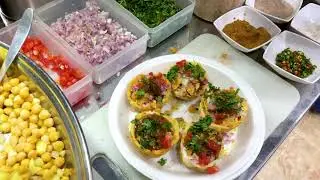 Maskan's Special Choti Katori Chaat | Basket Chaat | Karachi Street Food