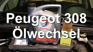 Peugeot 308 Ölwechsel und Service zurücksetzen