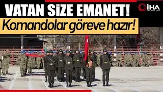 Isparta'da Komandolar Mezun Oldu, Aileler Gurur Ve Duygu Dolu Anlar Yaşadı