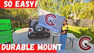 Episode 7: Flag Mount, License Plate Relocation, LED Third Brake LIGHT, and BEST Phone Holder!