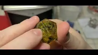 Handmade Dice: 10 Days Of Tumbling + Sonic Cleaning