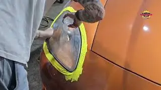 From Foggy to Factory Fresh: Headlight Miracle at Miami Corvette Parts!