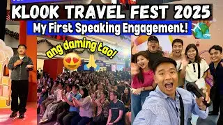 MY FIRST KLOOK TRAVEL FEST EXPERIENCE : I WAS INVITED as a SPEAKER! 🧡🎤 Wander J