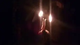 Miigaa (Christiane Meyer) firedance in Koh Samui, Thailand 2013