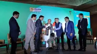 AWARD FOR HEALTH CARE MODERN HOMEOPATHY EXCELLENCE 2021 BY CABINET MINISTER Mr NARENDRA SINGH TOMER