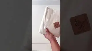 6 oz Canvas Cotton Duck Weave Fabric, Half Panama Fabric,Medium Weight #unboxing #diy