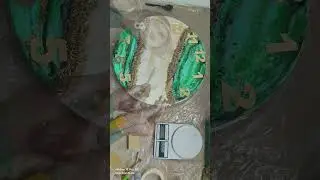 Epoxy Resin Clock Making | Part 2 | Final Look #epoxyresin