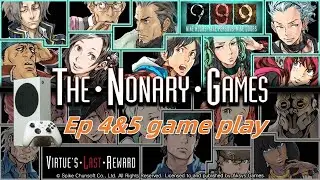 Zero escape:The nonary games Ep4&5
