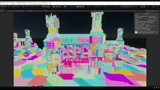 Atomize Terrain Test Scene : Unity Virtual Geometry Rendering Engine