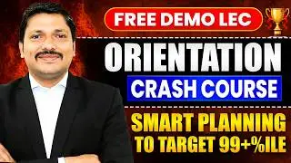 FREE Demo Orientation Lecture 🔥 | Dinesh Sir&rsquo;s Crash Course | MHT-CET 2026 🚀 | Mission 99+ %ile