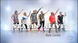 Stayin' Alive | Bee Gees - Retro Fitness dance & zumba style