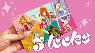 3 Looks 1 Palette | Using the Winx Club x Colourpop Palette
