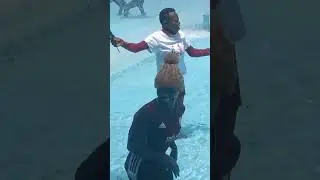 How people enjoyed swimming at KICC during Raila-Ruto handshake on 7th March 2025.