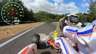 Onboard Kerpen Kartbahn OK Junior 2 Laps with Ekaterina Lüscher