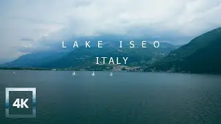 Iseo Lake ITALY | Italian Lake Tour: Most Beautiful Lakes in Italy - Cinematic 4K Drone Shot