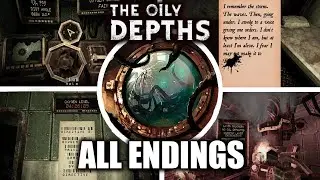 The Oily Depths - All Endings & Full Game Walkthrough (Demo Showcase)