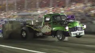 Lucas Oil Modified 2WD Trucks Pulling At Great Frederick Fair