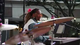 Prince T'Challa Jazz Trio Strollin' Live at Sugarland Town Square
