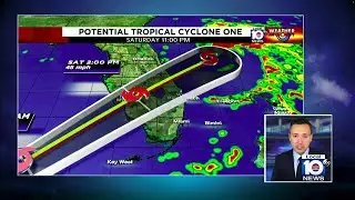 Potential Tropical Cyclone One: 5 p.m. advisory