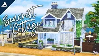 Seacrest Cottage | Brindleton Baes | The Sims 4: Speed Build (CC Free)