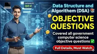 Lec-8🎯Computer Science Exams Objective Questions: UPPSC Polytechnic Lecturer CS Solution 1500+MCQs 🚀