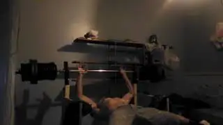 Muscle flex display before I lift!