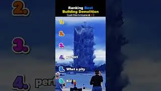 Ranking Best Building Demolition #ranking #funny #shortvideo #buildingdemolition #viral