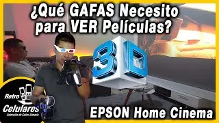 &iquest;Qu&eacute; GAFAS Necesitas para VER Peliculas 3D en Proyector? Epson Cinema + @projectionscreenVividstorm