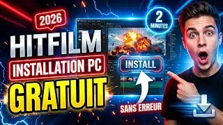 COMMENT INSTALLER HITFILM PRO SUR PC (Tuto Complet)