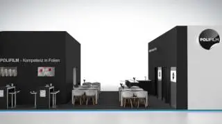 POLIFILM FachPack 2015 - virtuelle Kamerafahrt Messestand