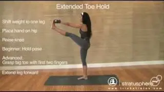 Stratusphere Yoga DVD - Extended Toe Hold