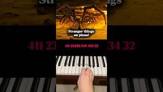 STRANGER THINGA ON PIANO! Very easy