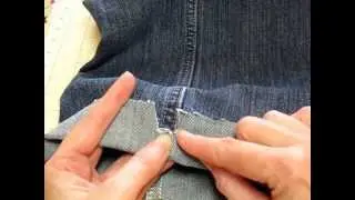 Hemming Jeans The Easy Way!!
