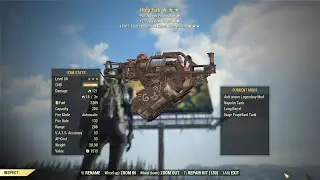 Fallout 76: Anti Armor Holy Fire Flamer.