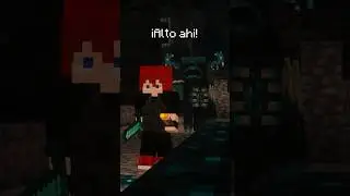 La PRIMERA VEZ que vi al WARDEN #minecraft #shorts #minecraftanimation