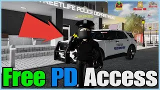 How to Become a COP for FREE in STREET LIFE REMASTERED (Roblox)